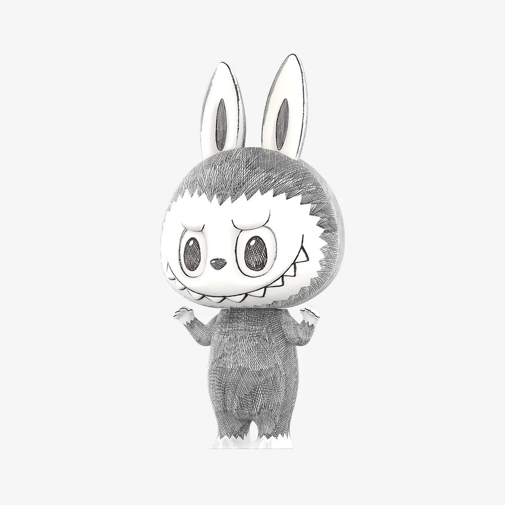 MEGA LABUBU 400% Sketch - POPMARTCAPOPMARTCA