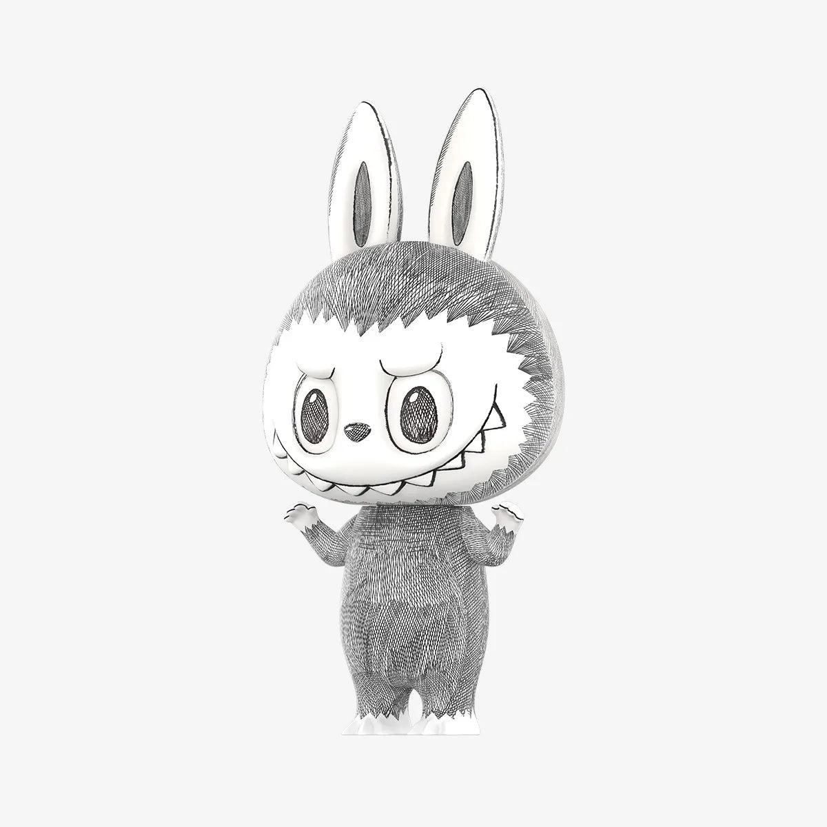 MEGA LABUBU 400% Sketch - POPMARTCAPOPMARTCA