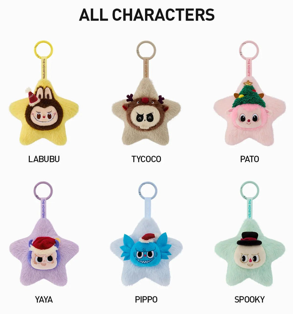 THE MONSTERS Classic Series - Sparkly Plush Pendant Blind Box - POPMARTCAPOPMARTCA
