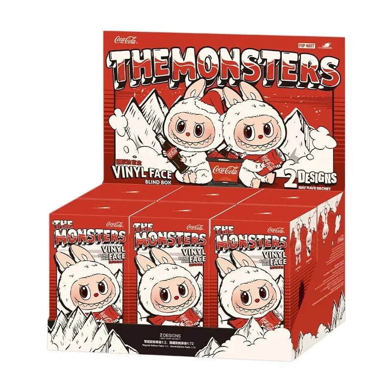 THE MONSTERS Coca - Cola Series - Labubu Vinyl Face Blind Box - POPMARTCAPOPMARTCA