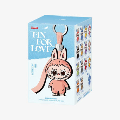 THE MONSTERS Pin for Love Series - Vinyl Plush Pendant Blind Box (N - Z) - POPMARTCAPOPMARTCA